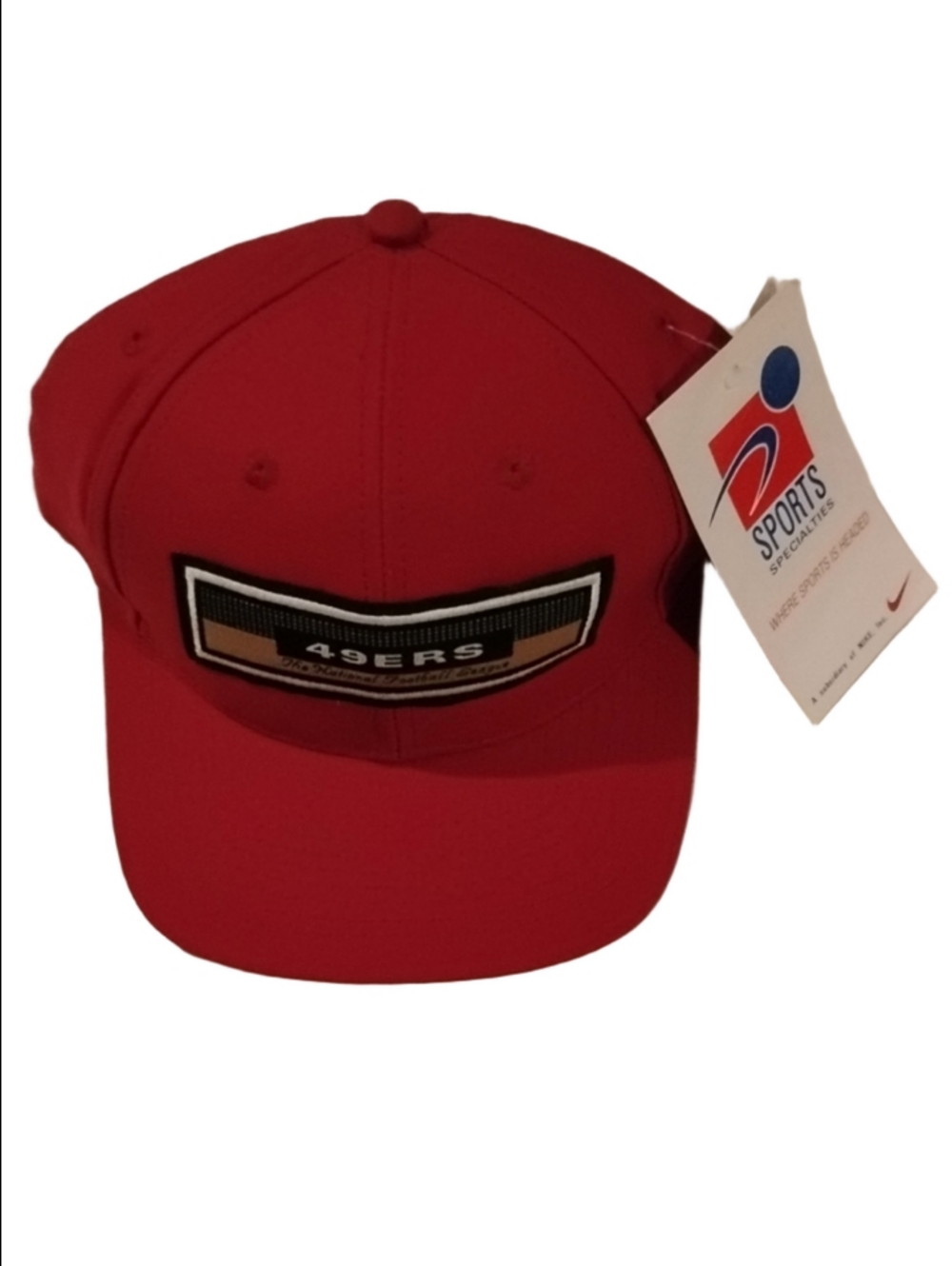 Sports Specialties by Nike Red SF 49ERS Patch Baseball Cap
